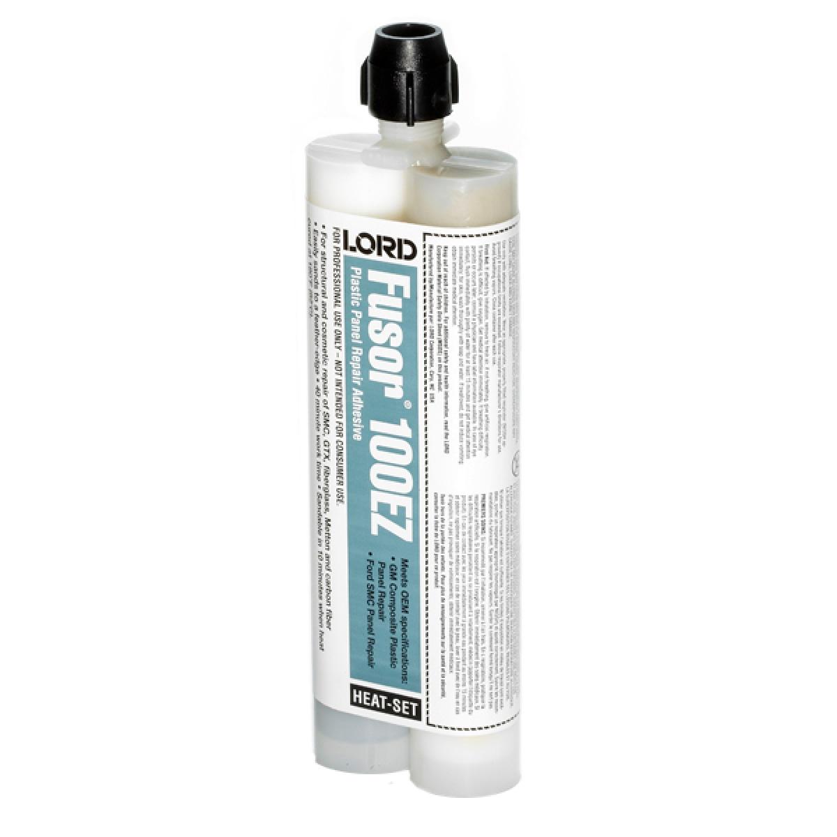 Fusor 100EZ, Plastic Panel Repair Adhesive, Heat Set, 10.1 oz. Cartridge