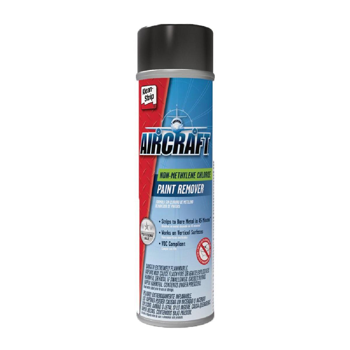 Aircraft Paint Remover, Non-Methylene Chlorine, 18 oz. Aerosol Can