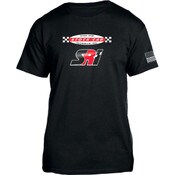 SRI Apparel T-Shirt, SRI / Stock Car Steel Classic Design, Black, Small