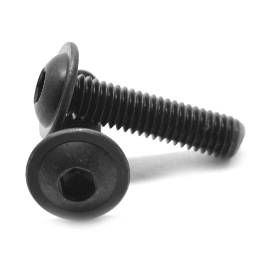 HBCS様 Flanged Button Head Cap Screw (FBHCS), Black Oxide (Unbrako)