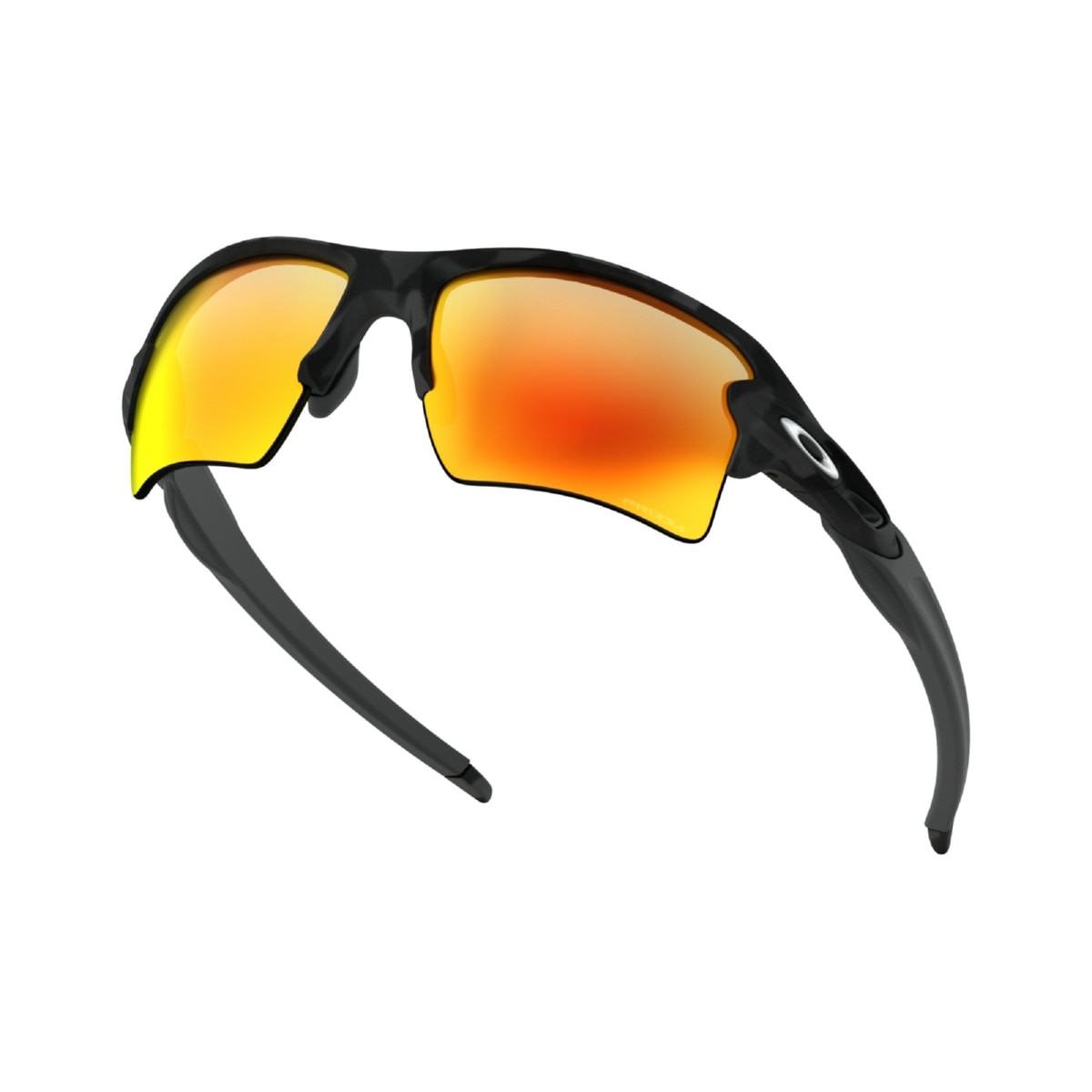 Oakley Sunglasses, Flak 2.0 XL, Black Camo Frame, Prizm Ruby Lens