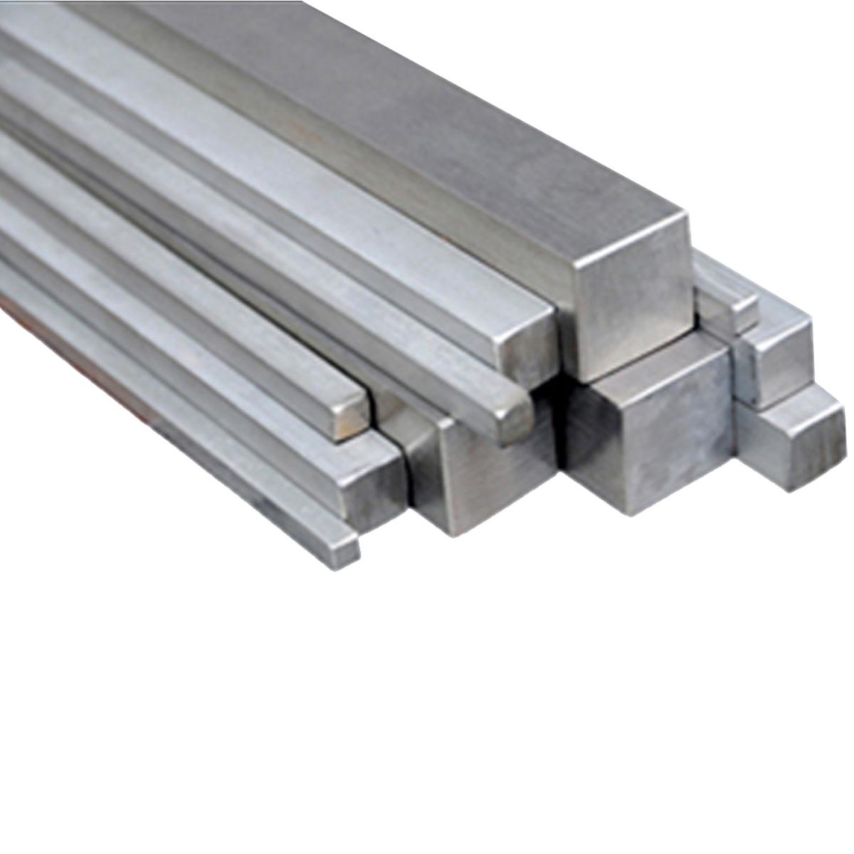 thumbnail image 2 of 6061 Aluminum Square Bar – 1" X 1" X 10" Solid Stock – T6511 Temper – Made In USA 2 of 6
