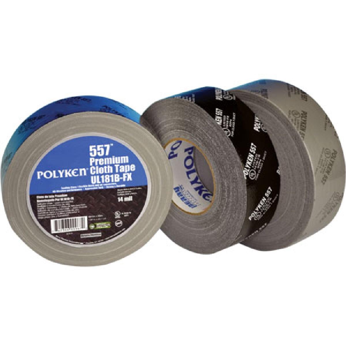 Duct Tape, Premium Grade Printed Cloth (557 / UL181BFX), Polyken